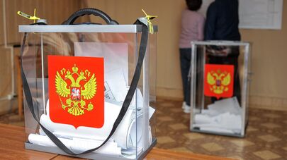 Урна на выборах в Госдуму России 