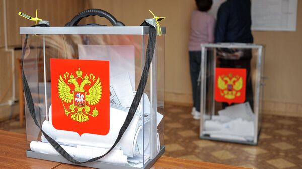 Урна на выборах в Госдуму России  - Sputnik Казахстан
