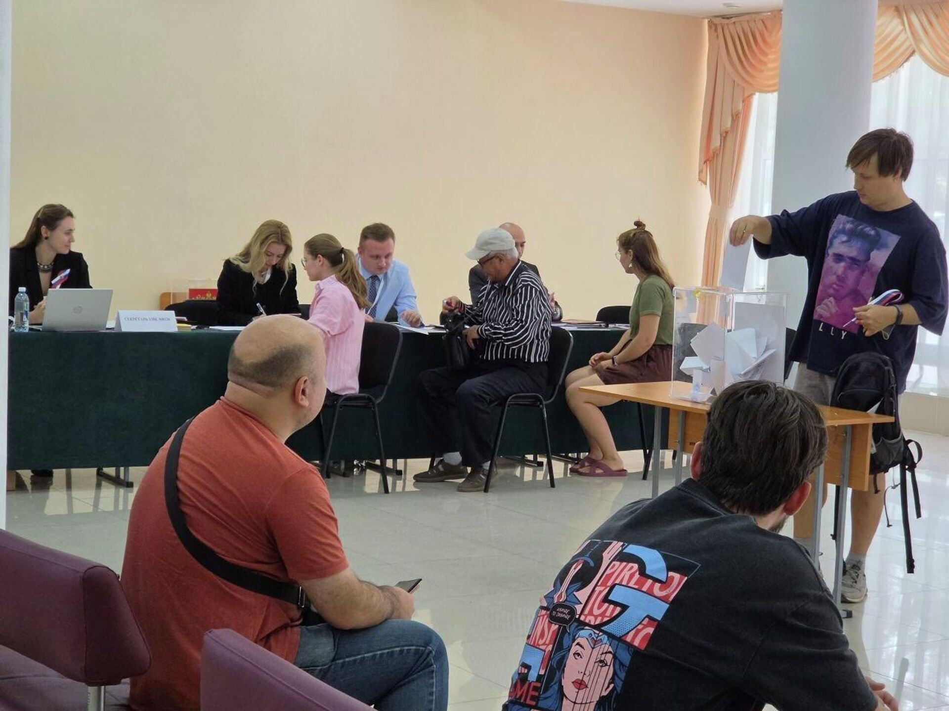 Голосование на досрочных выборах в Госдуму России прошло в Петропавловске и Костанае  - Sputnik Казахстан, 1920, 07.09.2026