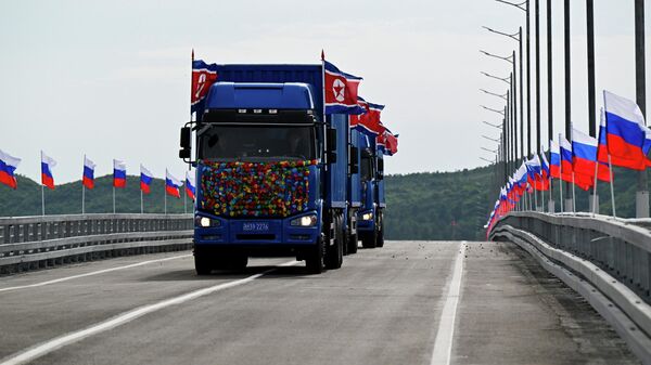 Открытие автомобильного моста между Россией и КНДР - Sputnik Казахстан