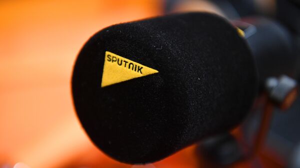 ПМЭФ-2022. Работа студии радио Sputnik - Sputnik Казахстан