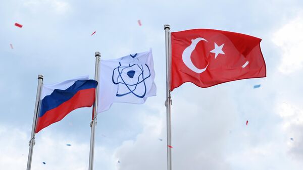 Церемония по случаю доставки ядерного топлива на АЭС Аккую - Sputnik Казахстан