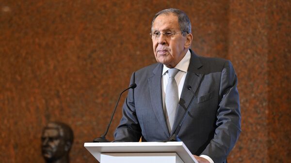 Министр иностранных дел РФ Сергей Лавров  - Sputnik Казахстан