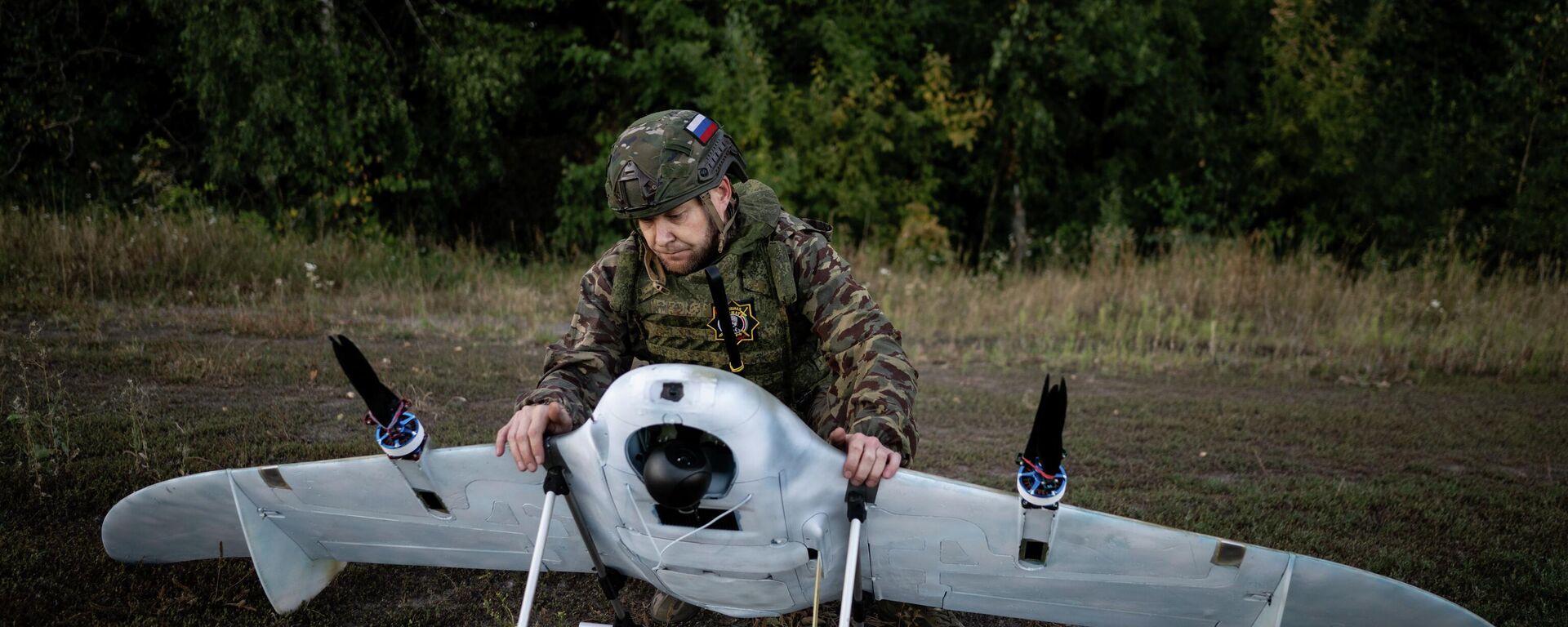 Боевая работа расчета БПЛА КВО спецназа Ахмат группировки войск Север на Сумском направлении СВО Боевая работа расчета БПЛА КВО спецназа Ахмат группировки войск Север на Сумском направлении СВО - Sputnik Казахстан, 1920, 18.09.2026