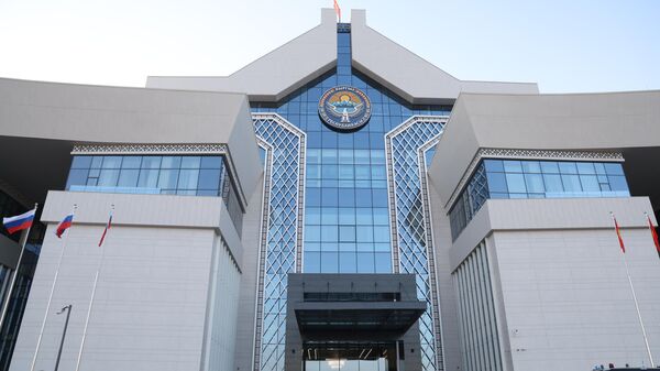 Правительственная резиденция Ынтымак Ордо в Бишкеке - Sputnik Казахстан
