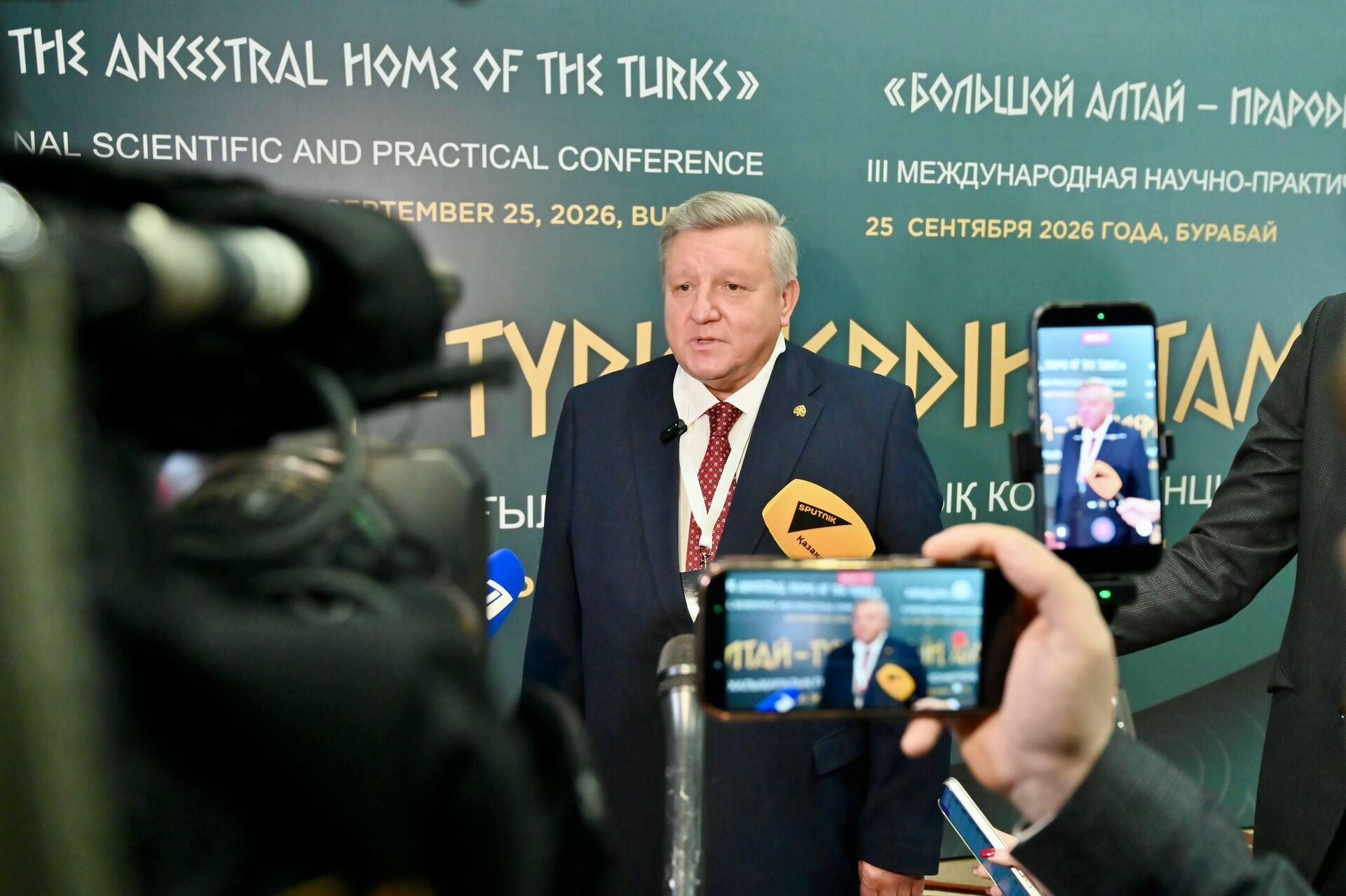 Николай Овсиенко - замначальника управления Администрации Президента РФ, зампред Российского военно-исторического общества - Sputnik Казахстан, 1920, 25.09.2026