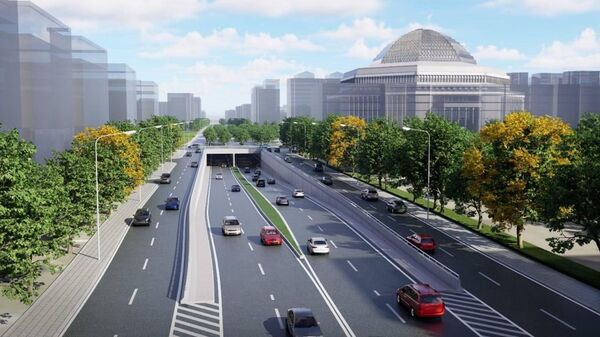Астанадағы 800 метрлік көлік туннелінің құрылысы қалай жүріп жатыр - Sputnik Қазақстан