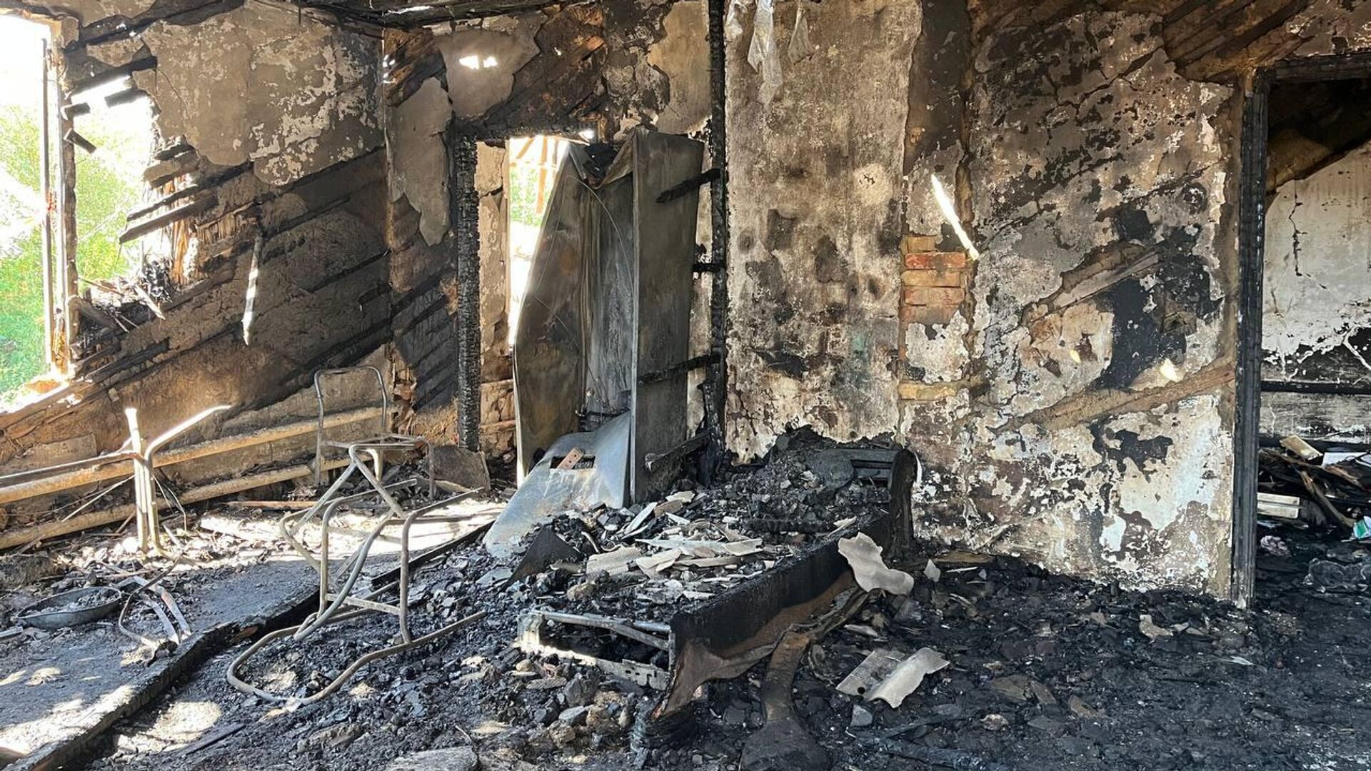 Пожар унес жизни троих детей в Жетысуской области Пожар унес жизни троих детей в Жетысуской области - Sputnik Казахстан, 1920, 26.09.2026