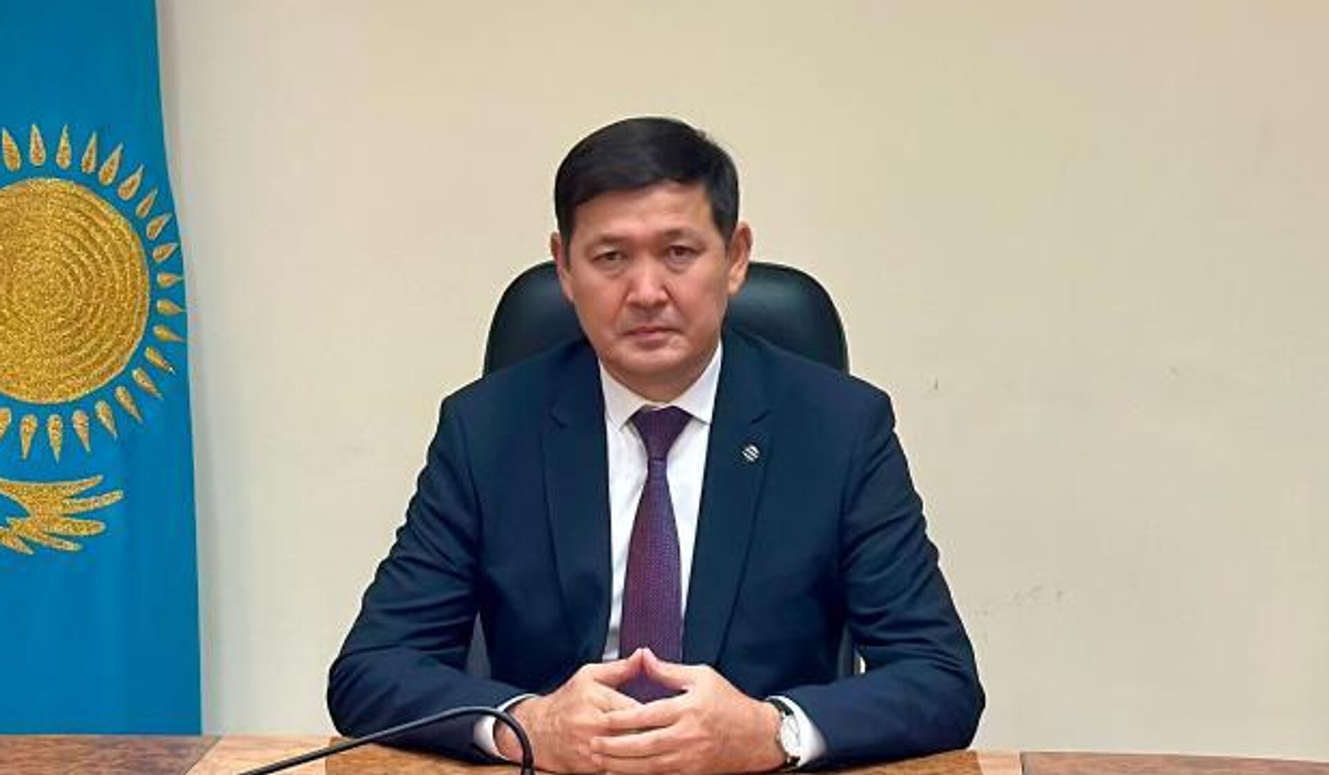 Казбек Ташимов - председатель Комитета ветеринарного контроля и надзора МСХ РК Казбек Ташимов - председатель Комитета ветеринарного контроля и надзора МСХ РК - Sputnik Казахстан, 1920, 26.09.2026