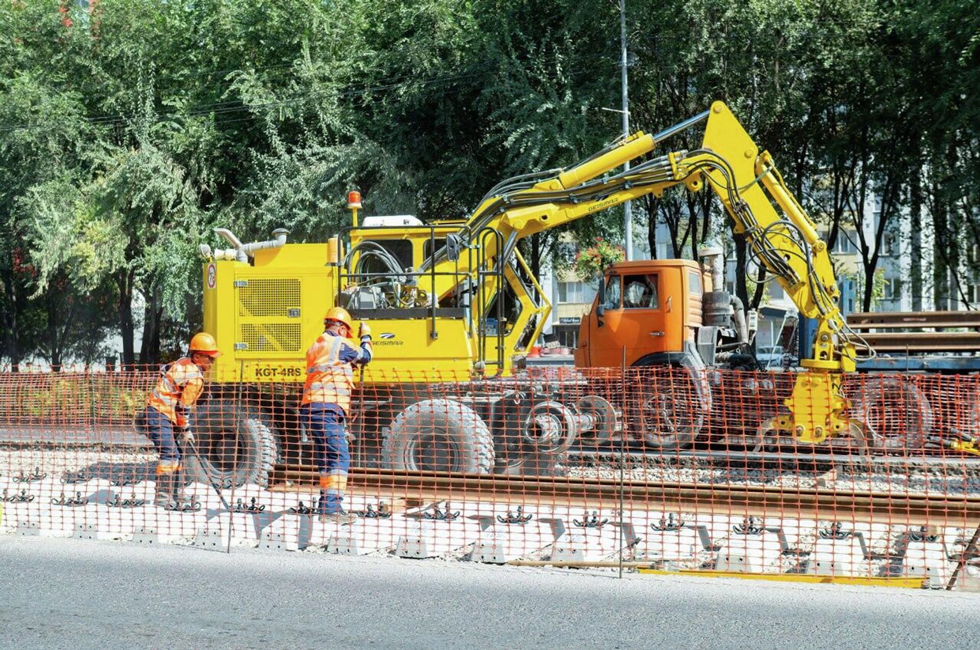 Строительство LRT в Алматы Строительство LRT в Алматы - Sputnik Казахстан, 1920, 28.09.2026