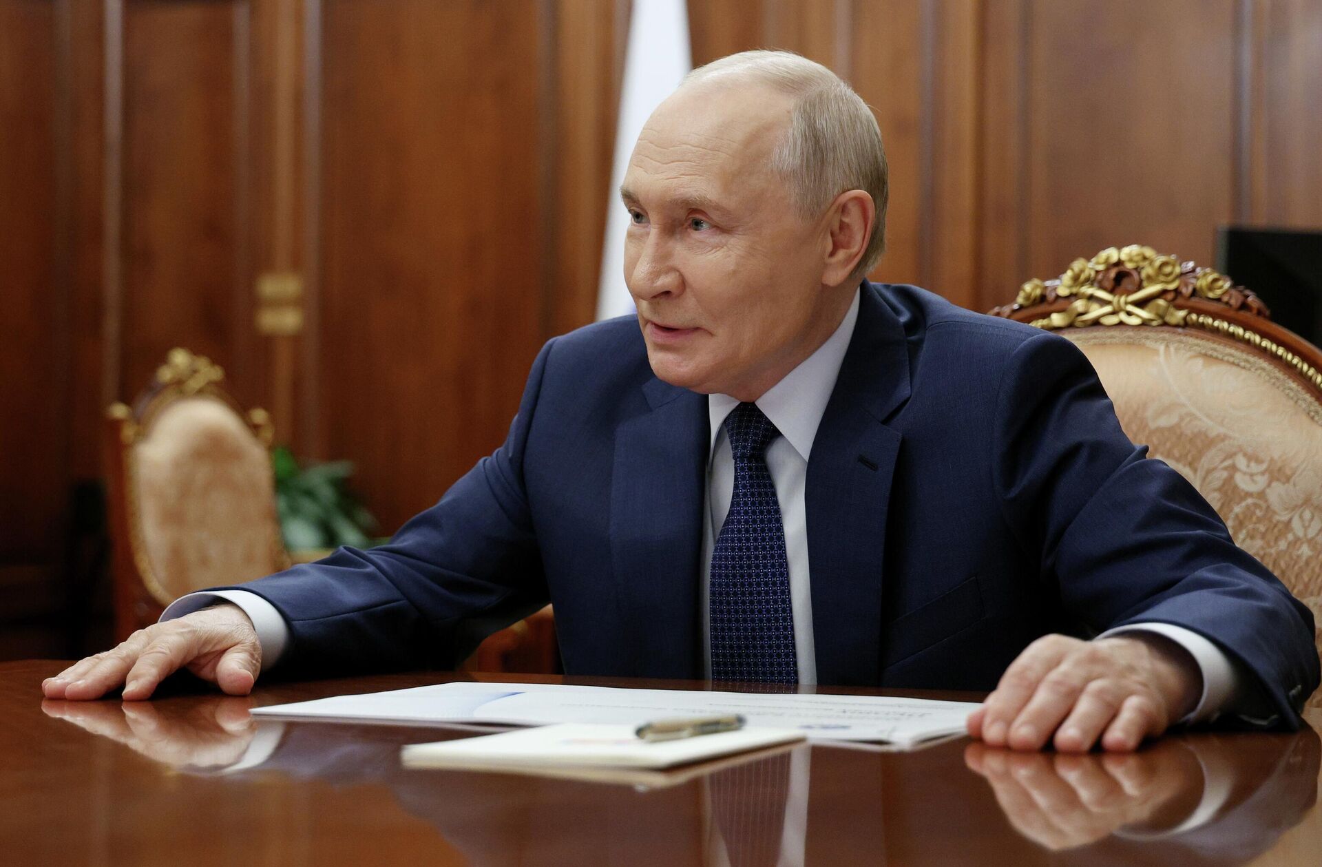 Президент РФ Владимир Путин Президент РФ Владимир Путин - Sputnik Казахстан, 1920, 28.09.2026