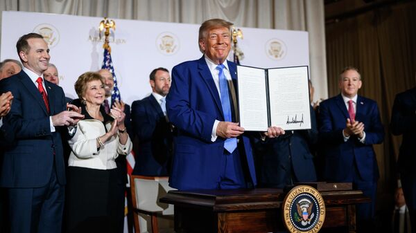 Дональд Трамп  - Sputnik Казахстан
