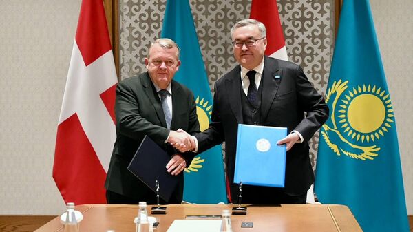 Министр иностранных дел Казахстана Мухтар Тлеуберди провел переговоры с министром иностранных дел Дании Ларсом Лёкке Расмуссеном - Sputnik Казахстан