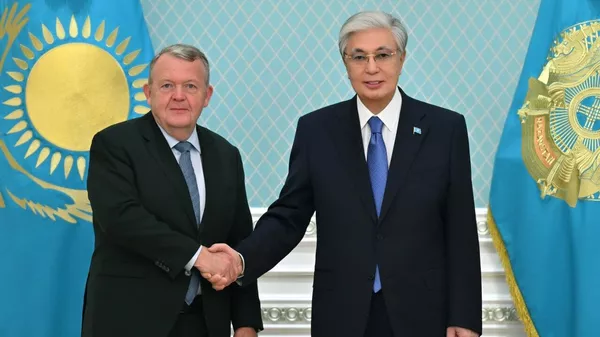 Қасым-Жомарт Тоқаев Данияның сыртқы істер министрі Ларс Лёкке Расмуссенді қабылдады - Sputnik Қазақстан