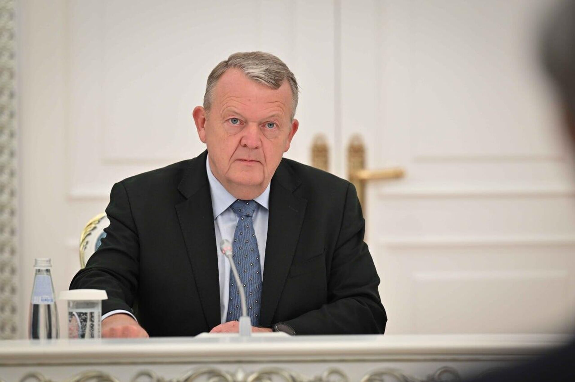 Касым-Жомарт Токаев принял министра иностранных дел Дании Ларса Лёкке Расмуссена - Sputnik Казахстан, 1920, 02.10.2026