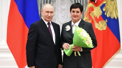 Президент Владимир Путин вручил госнаграды учителям