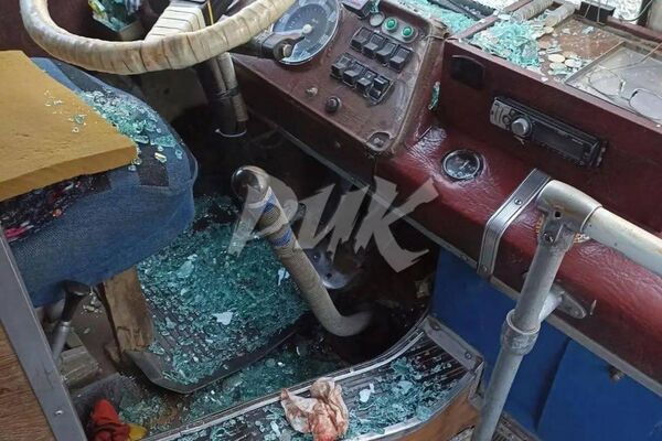 Два пассажирских автобуса атаковали ВСУ в Горловке в ДНР - Sputnik Казахстан