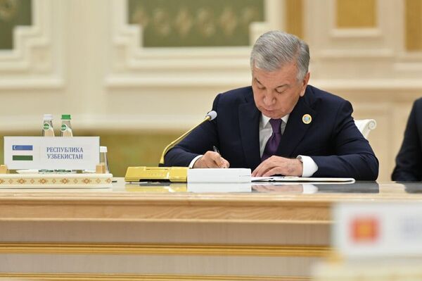Совместное заявление приняли главы государств Центральной Азии и Азербайджана Совместное заявление приняли главы государств Центральной Азии и Азербайджана - Sputnik Казахстан