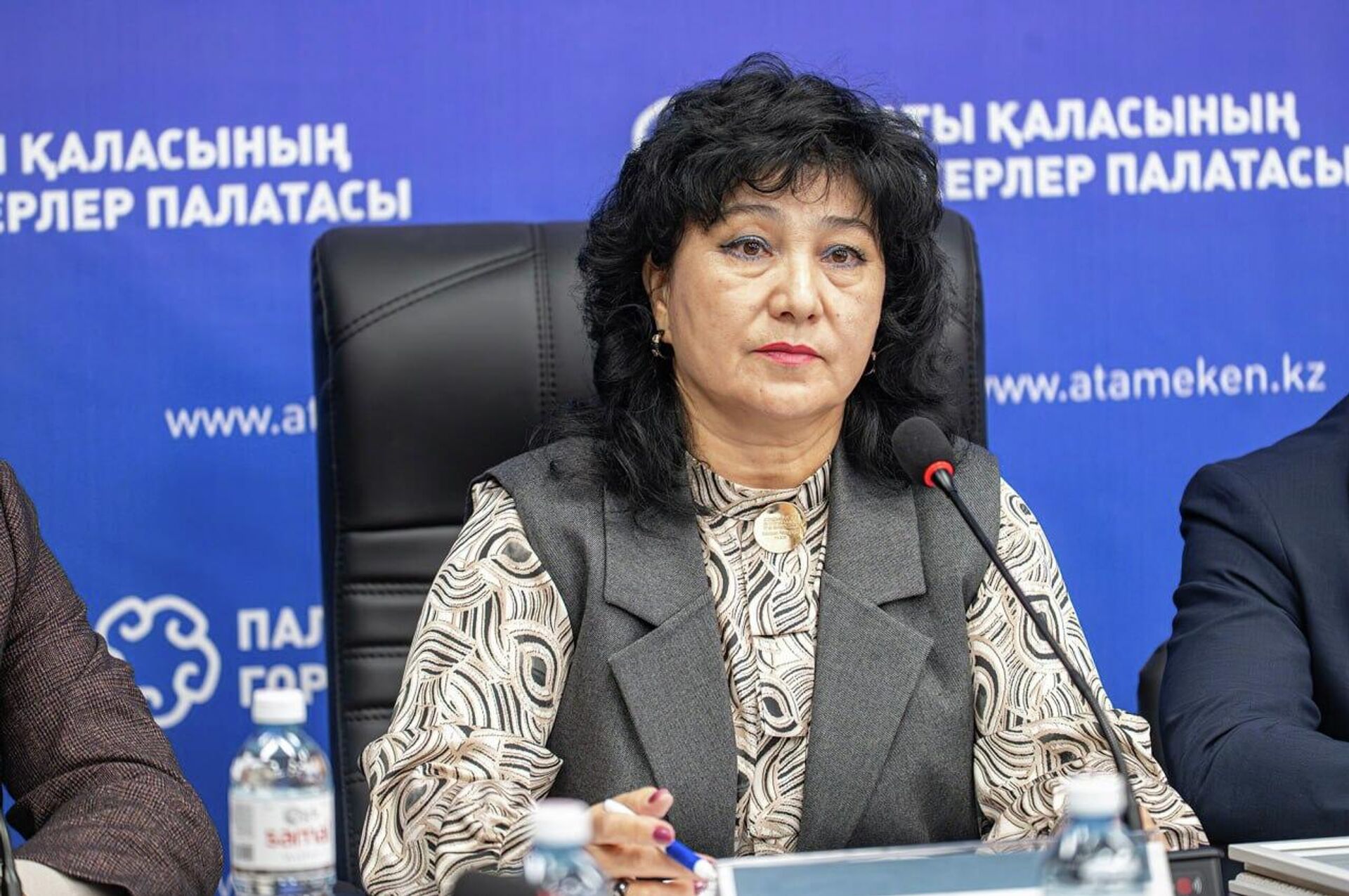 Председатель отраслевого совета в сфере здравоохранения и образования РПП Атамекен города Алматы Эльмира Ауезова - Sputnik Казахстан, 1920, 09.10.2026