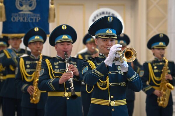 Торжественная церемония встречи короля бельгийцев в Астане Торжественная церемония встречи короля бельгийцев в Астане - Sputnik Казахстан