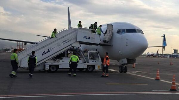 Первый грузовой рейс авиакомпании Flydubai принял аэропорт Алматы - Sputnik Казахстан