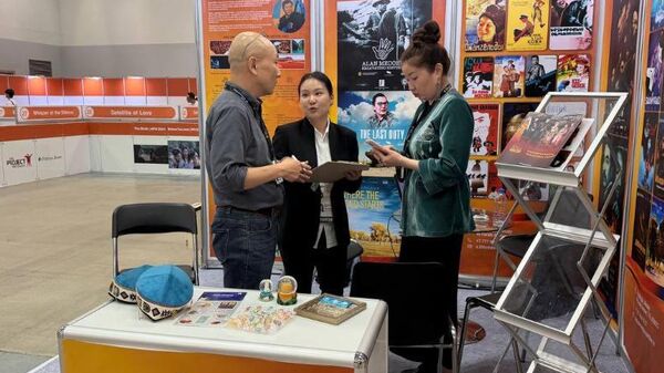 Представители Казахфильма на международном кинорынке Asian Contents & Film Market - Sputnik Казахстан