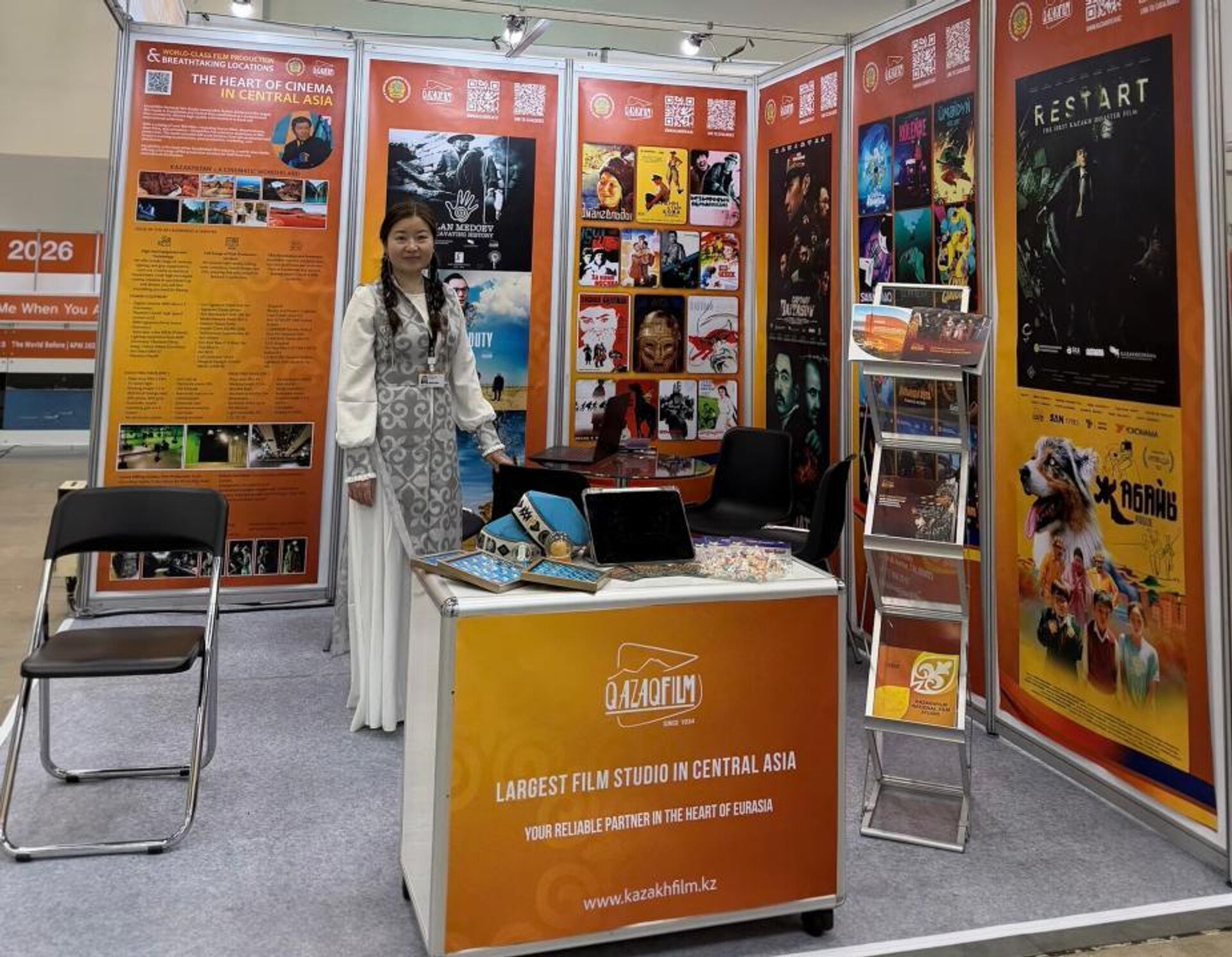 Представители Казахфильма на международном кинорынке Asian Contents & Film Market - Sputnik Казахстан, 1920, 12.10.2026
