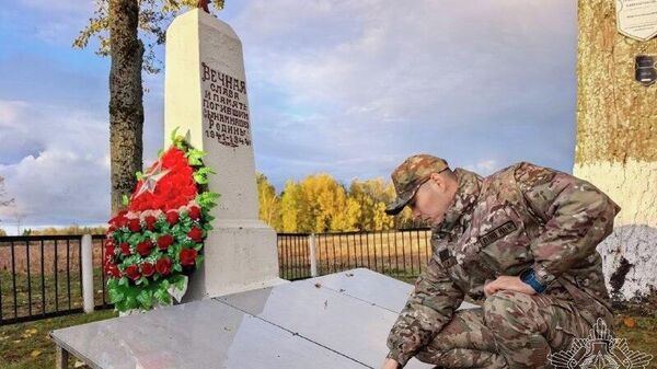 Беларусьтен қазақстандық офицердің 1943 жылы қаза тапқан арғы атасының қабірі табылды - Sputnik Қазақстан