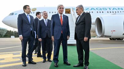 Касым-Жомарт Токаев прибыл в Азербайджан 