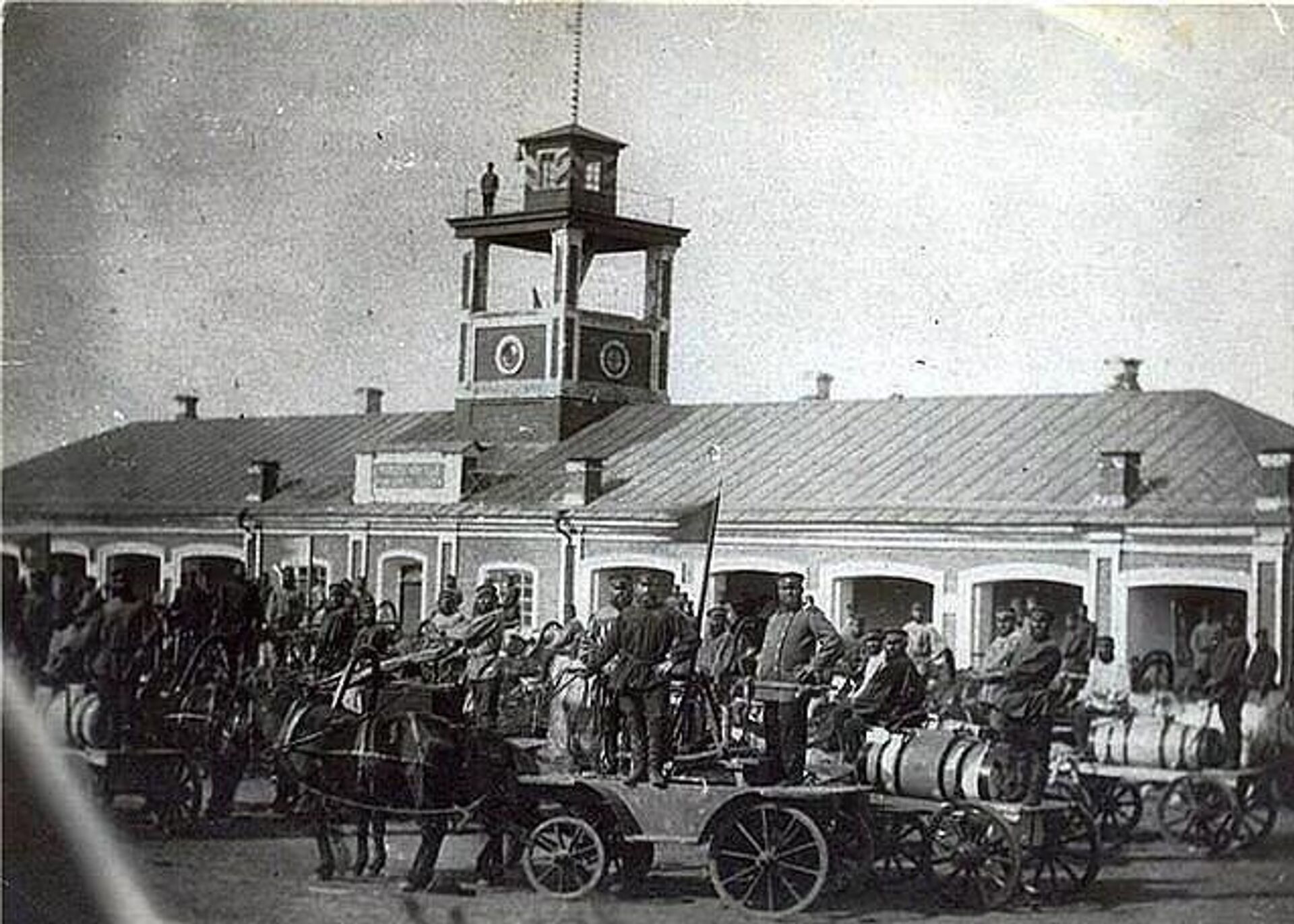 Первое пожарное депо в Казахстане открылось в 1865 году Первое пожарное депо в Казахстане открылось в 1865 году - Sputnik Казахстан, 1920, 19.10.2026
