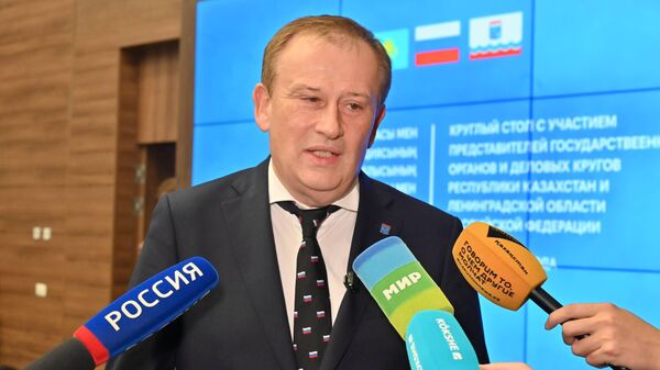 Александр Дрозденко - Ленинград облысының губернаторы  - Sputnik Қазақстан
