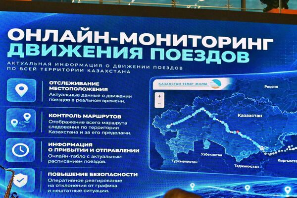  КТЖ представило цифровую экосистему в пассажирских поездах - Sputnik Казахстан