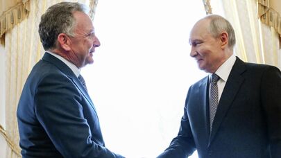 Встреча президента Владимира Путина и спецпосланника Стивена Уиткоффа