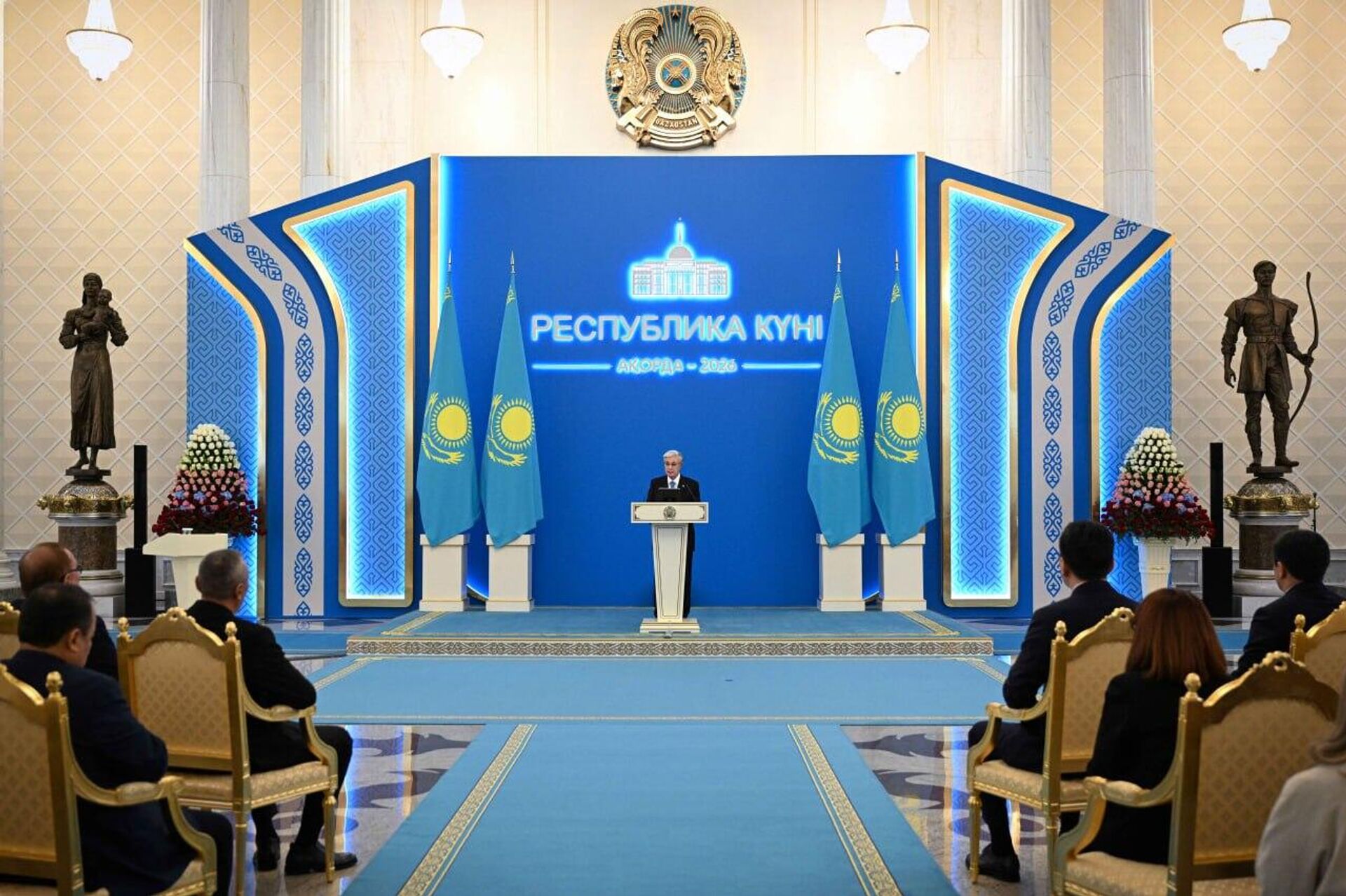 Токаев выступил на торжественном мероприятии ко Дню Республики  - Sputnik Казахстан, 1920, 23.10.2026