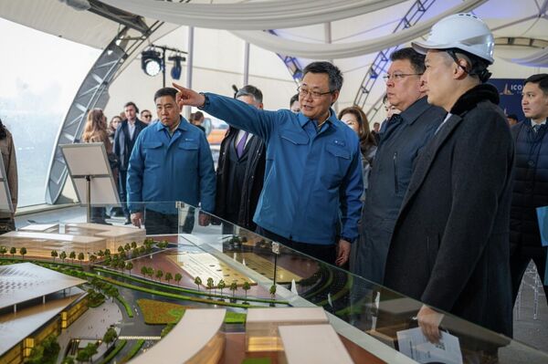 В Алатау заложили первый камень в основание комплекса Iconic Complex В Алатау заложили первый камень в основание комплекса Iconic Complex - Sputnik Казахстан