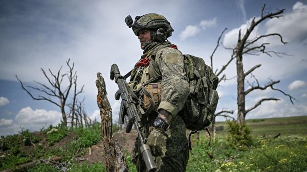 Боевое слаживание 7-й отдельной мотострелковой бригады группировки войск Юг в зоне СВО - Sputnik Казахстан
