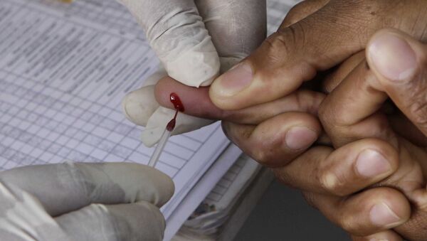 Анализ крови на ВИЧ - Sputnik Казахстан