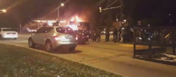 СПУТНИК_Беспорядки на улицах американского города Милуоки - Sputnik Казахстан