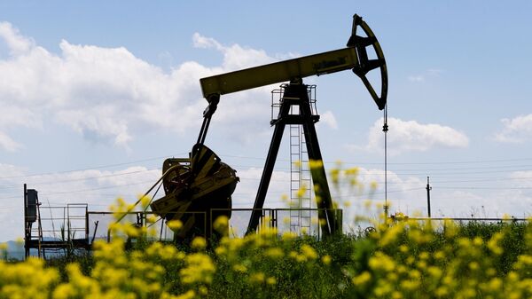 Нефтяные станки-качалки  - Sputnik Казахстан