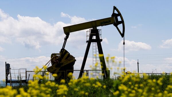 Нефтяные станки-качалки  - Sputnik Казахстан