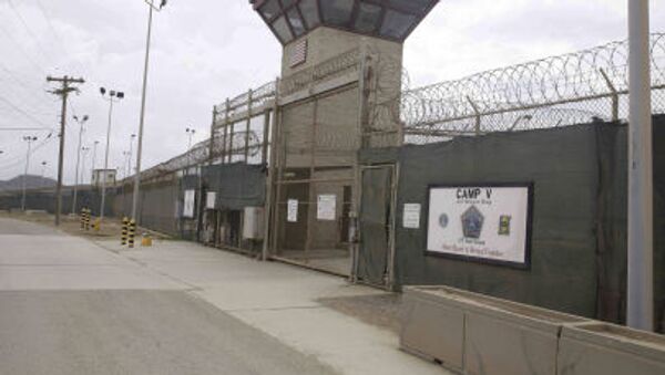 Вход в изолятор военной базы Гуантанамо на Кубе - Sputnik Казахстан