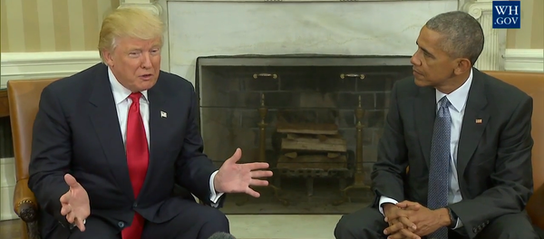 Барак Обама и Дональд Трамп об итогах их встречи в Белом доме - Sputnik Казахстан