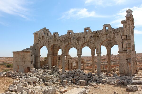 Церковь Хараб Шам в Сирии Церковь Хараб Шам в Сирии - Sputnik Казахстан