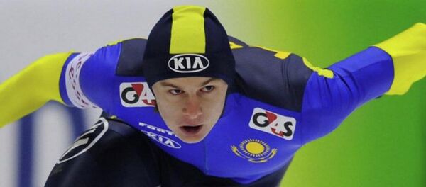 Конькобежец Роман Креч - рекадр Конькобежец Роман Креч - рекадр - Sputnik Казахстан