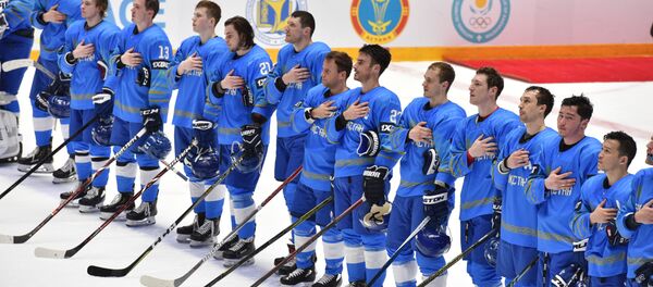  Матч сборных Казахстана и Литвы в рамках чемпионата мира по хоккею первого дивизиона - Sputnik Казахстан