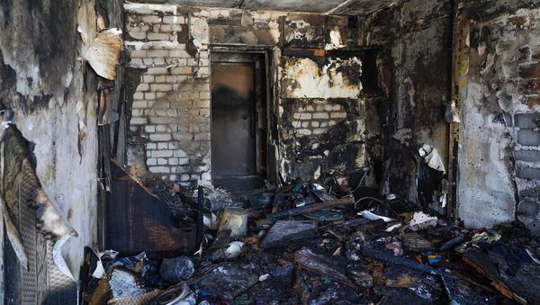 Пожар в одном из общежитий в Нур-Султане - Sputnik Казахстан