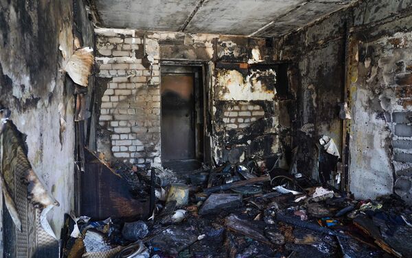 Пожар в одном из общежитий в Нур-Султане - Sputnik Казахстан