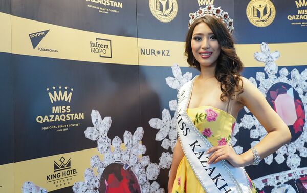 Альфия Ерсайын - обладательница титула Мисс Казахстан-2018 - Sputnik Казахстан