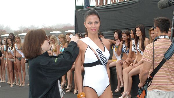 Мисс Уругвай 2006 Фатими Давила, архивное фото - Sputnik Казахстан