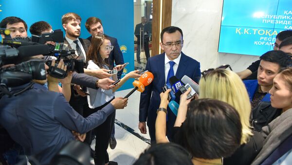 Первый заместитель председателя партии Nur Otan Маулен Ашимбаев - Sputnik Казахстан